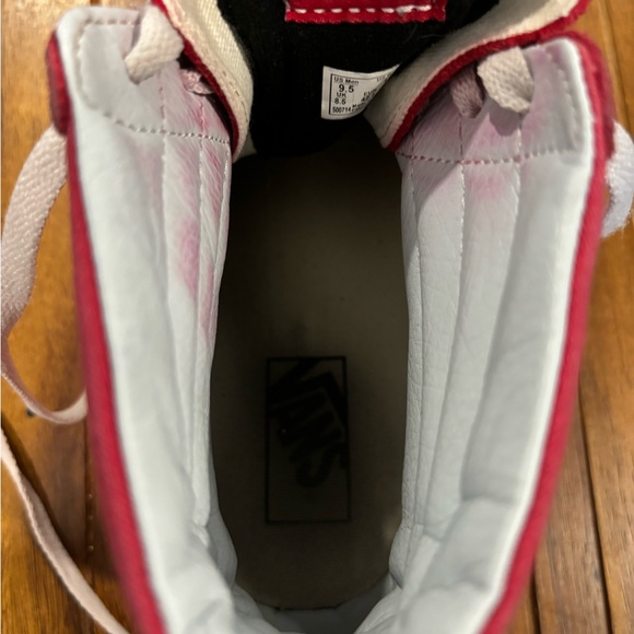 Suede Vans SK8-Hi high tops. Size 9.5M/11 W - Picture 4 of 7